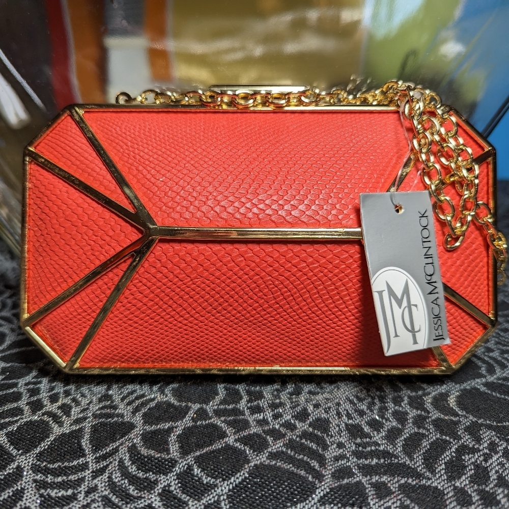 Jessica McClintock Coral Bag